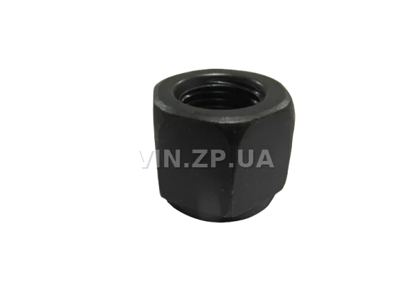 Гайка балки передней ВАЗ 2101-2107 МЕТИЗ высокая, чёрная, болта балки, М12 х 1.25 , 1шт 2