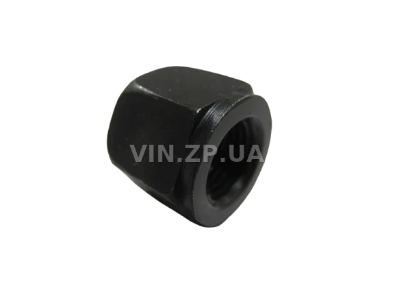Гайка балки передней ВАЗ 2101-2107 МЕТИЗ высокая, чёрная, болта балки, М12 х 1.25 , 1шт