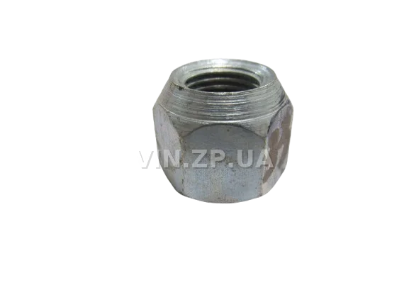Гайка колеса ВАЗ 2121, 21213, 2131, 1111 Ока, ключ 19, открытая, конус МЕТИЗ М12 х 1.25 х 16, 1шт 2