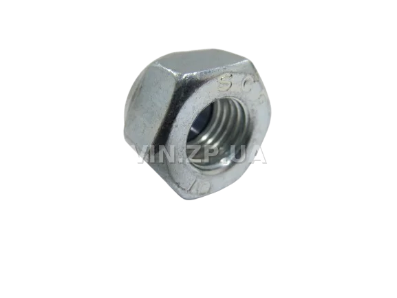 Гайка маятника ВАЗ 2101-2107 МЕТИЗ самоконтрящаяся, с нейлоновым кольцом, М10 х 1.25 х 13, 1шт 3