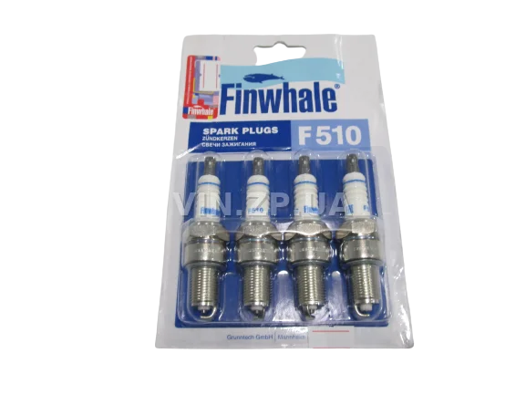 Свечи Зажигания Finwhale 8V Инж ВАЗ 2110 2111 2113-2115 2123 4шт F 510