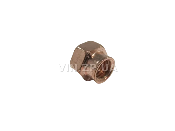 Гайка приемной трубы и коллектора ВАЗ 2101-2107, 2108-21099, 2110 МЕТИЗ омедненная, М8 х 1.25, 1шт