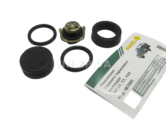 Ремкомплект Главного Тормозного Цилиндра AWEL ГАЗ 24 53 УАЗ 452 469 1-Секционный 3