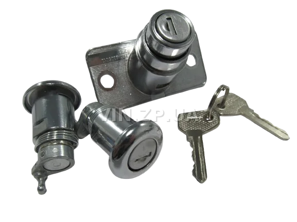 Замок багажника ВАЗ 2104, с личинками, замок 1шт + личинка 2шт + ключ 2шт АРК