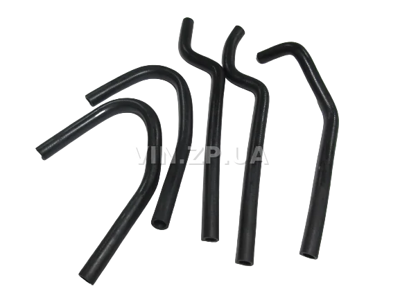 Патрубок отопителя печки РЕМ Газель, Соболь, ГАЗ 3302, 2705, 2217, 3221, 33027, 3308, дв.421, комплект 5шт