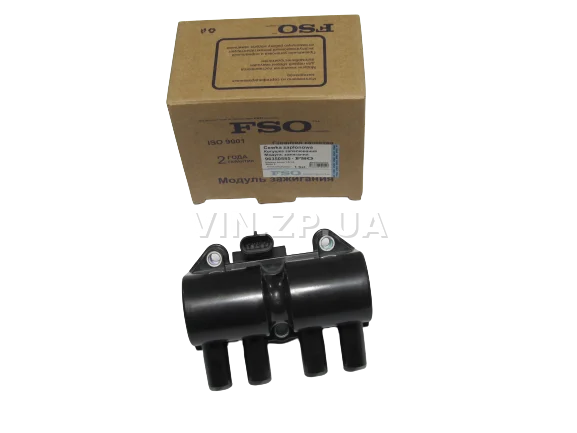 Катушка модуль зажигания FSO Ланос, Нубира, Такума,  4-х контактн, OEM 96350585 8