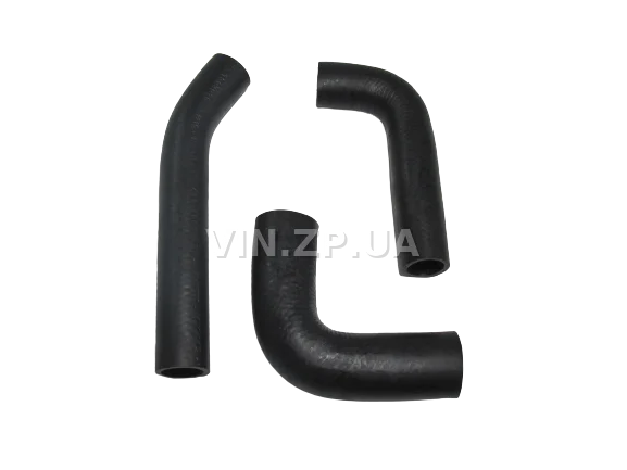 Патрубок радиатора РЕМ Москвич 412, охлаждения, комплект 3шт