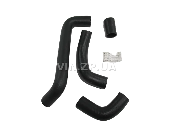 Патрубок радиатора РЕМ ВАЗ 2101, 2102, 2103, 2106, охлаждения, комплект 4шт на медный радиатор