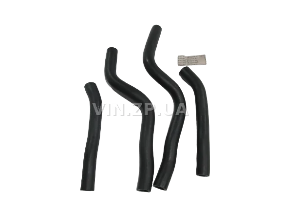 Патрубок отопителя печки РЕМ ВАЗ 2123 Нива Шевроле, комплект 4шт