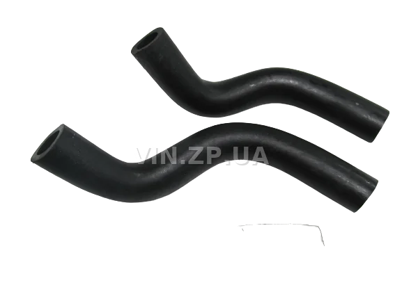 Патрубок отопителя печки РЕМ ВАЗ 2108, 2109, 21099, карбюратор, салонный отсек, комплект 2шт 2