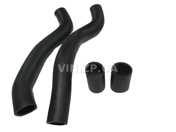 Патрубок радиатора РЕМ ВАЗ 2113, 2114, 2115, инжектор, охлаждения, комплект 4шт