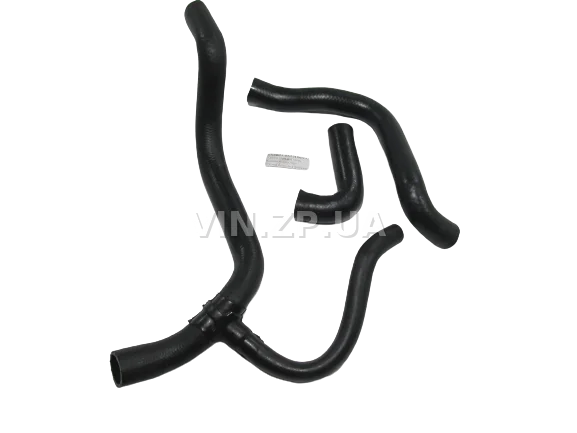 Патрубок радиатора РЕМ Калина ВАЗ 1117, 1118, 1119, дв 8-кл, охлаждения, комплект 3шт