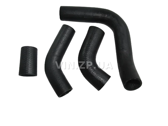 Патрубок радиатора РЕМ Волга ГАЗ 3110 двиг 402, охлаждения, комплект 4шт