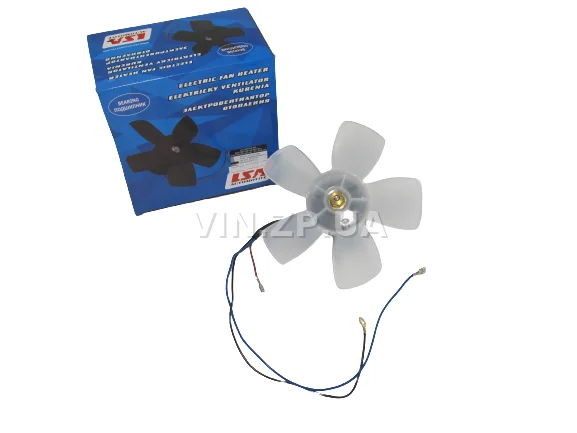 Вентилятор печки ВАЗ 2101-2107, 2121, 21213, 2120, 2131 LSA с мотором в сборе, на подшипниках 2