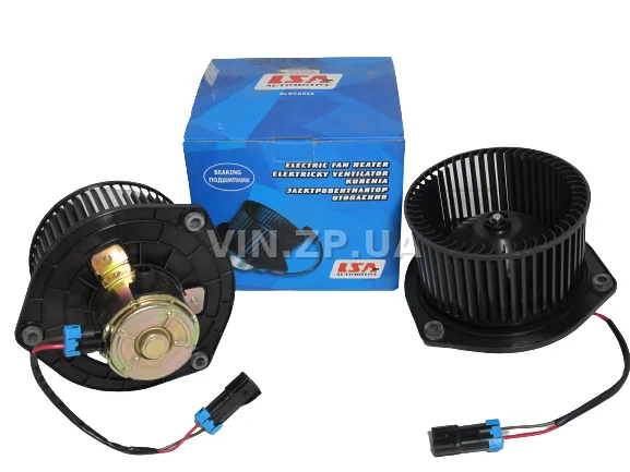 Вентилятор печки ВАЗ 2110-2112, 2170-2172, 2123, 1118 LSA с мотором в сб, нов. образца-с проводом