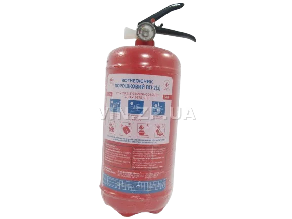 Огнетушитель порошковый 2кг ПОЖТЕХНИКА с манометром (ВП-2)