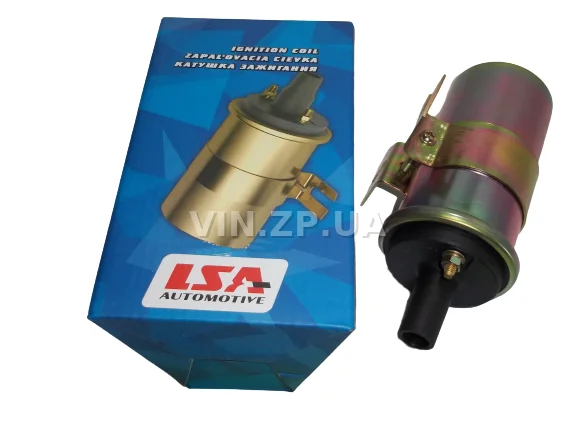 Катушка зажигания LSA ВАЗ 2108, 2109, 21099, 2110, Таврия 1102, 1103, 1105, (27.3705)