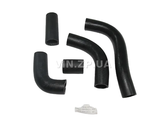 Патрубок радиатора РЕМ Таврия 1102, 1103, 1105, охлаждения, комплект 5шт 1