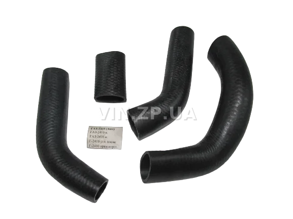 Патрубок радиатора РЕМ Волга ГАЗ 2410, 31029, охлаждения, комплект 4шт