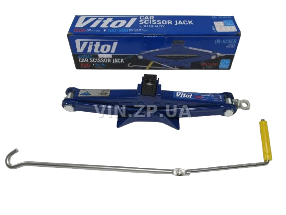 Домкрат Ромб 1.5 т VITOL 100-390мм