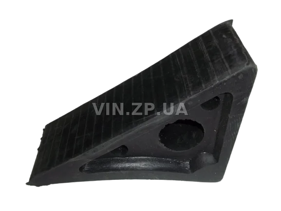 Упор башмак противооткатный УКРГУМА подставка под колесо, 165 х 72 х 90, резиновый