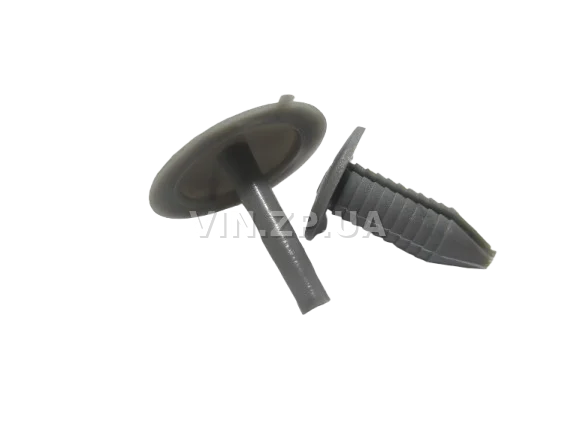 Клипса пистон обшивки салона Газель ГАЗ 3302, 2705, 2217 АвтоПласт  к-кт 2шт - "мама+папа", серая 2