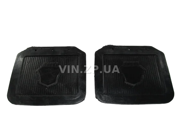 Брызговики Волга 2401, 2410, 3102, 31029, 3110, 31105 АРК задние, к-кт 2шт, 230 х 200 х 6 мм, резина 2