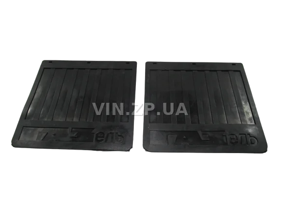 Брызговики ГАЗ 3302 Газель АРК задние удлиненные, к-кт 2шт, "ГАЗЕЛЬ", 405 х 405 х 6 мм, резина 2