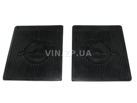 Брызговики Волга 2410, 3102, 31029, 3110, 31105 АРК задние, к-кт 2шт, "ОЛЕНЬ", 250х215х6 мм, резина 2