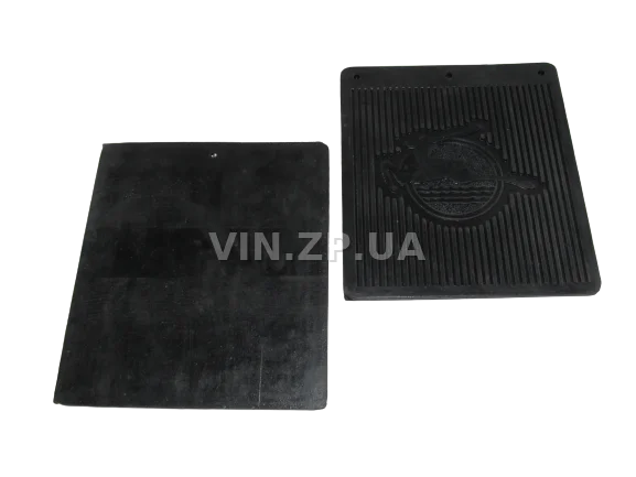 Брызговики Волга 2410, 3102, 31029, 3110, 31105 АРК задние, к-кт 2шт, "ОЛЕНЬ", 250х215х6 мм, резина 3