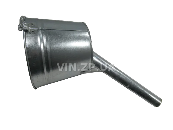 Лейка топливная 5.0л, носик d 33мм прямой под углом 45 гр ВИДЕКС бензин, дизель, с сеткой-фильтром, оцинкованная В-3 7