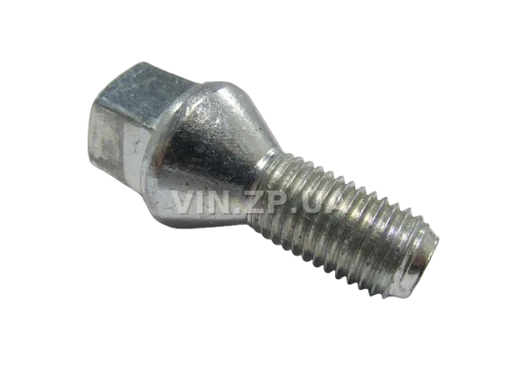 Болт колеса Ланос, Сенс, Нексия GENUINE ключ 17, М12 x 1.5 x 24, 1шт OEM 94501733 2