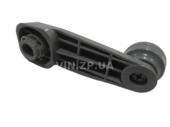 Ручка стеклоподьемника CRB Ланос, Сенс, пластик, серая, OEM 96238361 2