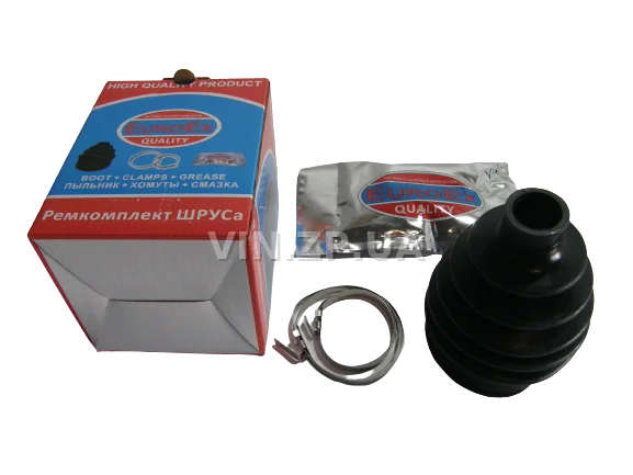 Пыльник ШРУС Авео, Лачетти, наружный ремкомплект со смазкой и хомутами OEM 96391553 EuroEx