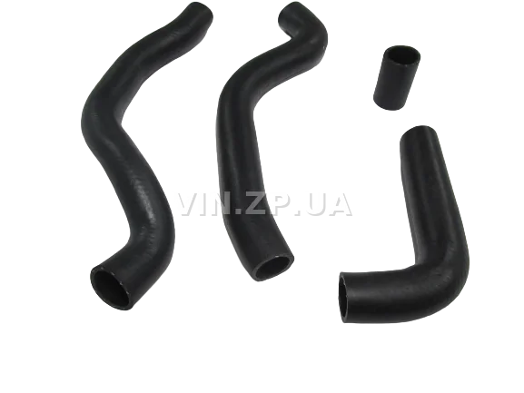 Патрубок радиатора РЕМ ВАЗ 2170, 2171, 2172, 2110, 2111, 2112, дв 16-кл, охлаждения, комплект 4шт