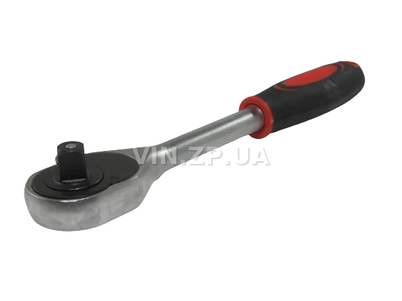 Вороток трещотка 1/2" INTERTOOL 24 зуба, длина 250мм, CrV, с храповым механизмом 2