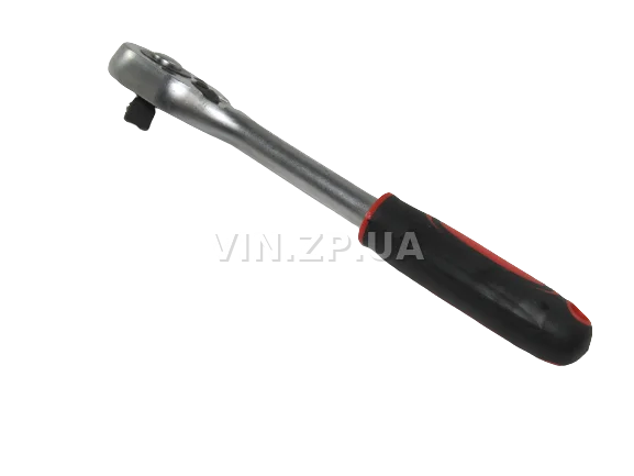 Вороток трещотка 1/2" INTERTOOL 24 зуба, длина 250мм, CrV, с храповым механизмом 3