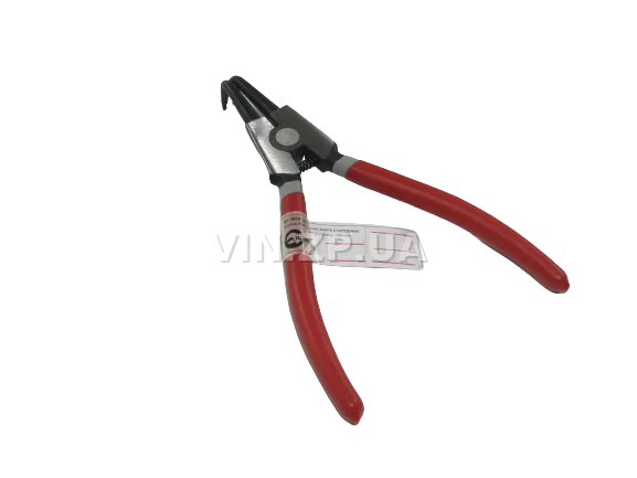 Щипцы снятия установки стопорных колец INTERTOOL 180 мм, изогнутые на разжим 3