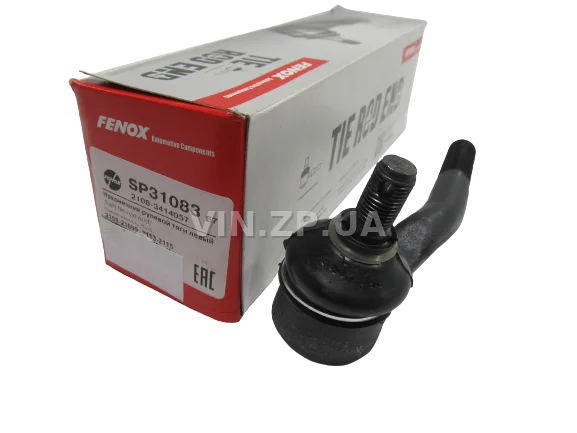 Наконечник рулевой ФЕНОКС
 ВАЗ 2108, 2109, 21099, 2113, 2114, 2115, наружный левый, короткий 2