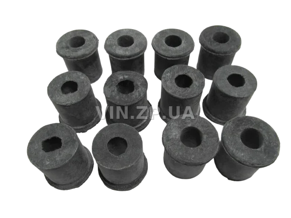 Втулки рессоры ГАЗ 2401, 2410, 31029, 3110, 31105 AWEL комплект 12шт, резина