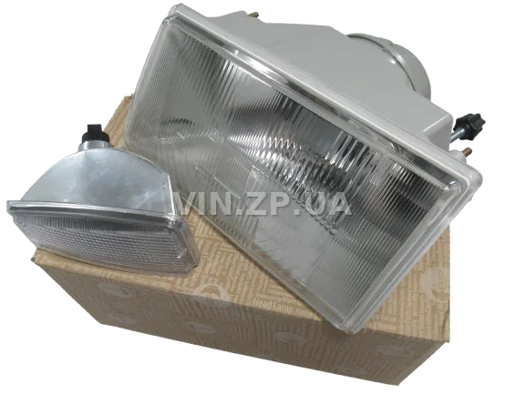 Фара ВАЗ 2108, 2109, 21099 ESER левая, белый поворот, рисунок ''освар'' 6