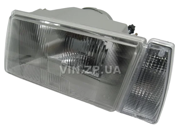 Фара ВАЗ 2108, 2109, 21099 ESER левая, белый поворот, рисунок ''освар''