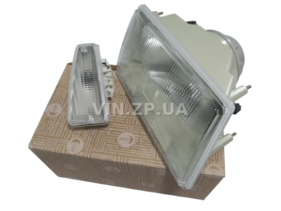 Фара ВАЗ 2108, 2109, 21099 ESER правая, белый поворот, рисунок ''освар'' 6