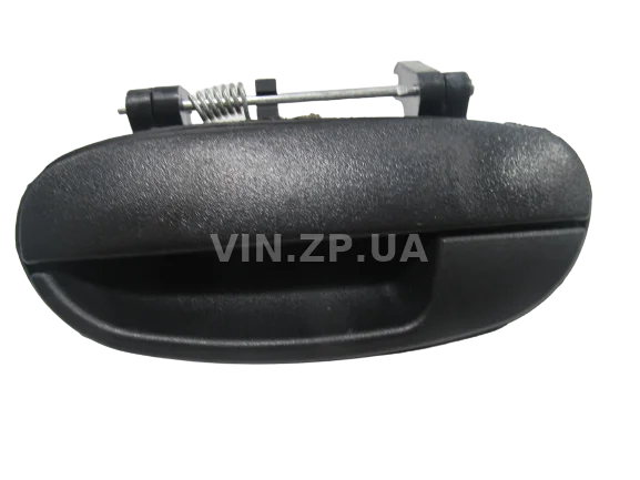 Ручка дверная CRB Ланос, Сенс, наружная задння левая, пластик, OEM 96226329 2