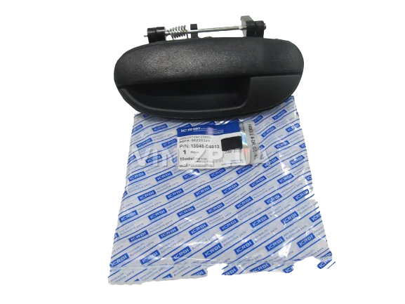 Ручка дверная CRB Ланос, Сенс, наружная задння левая, пластик, OEM 96226329