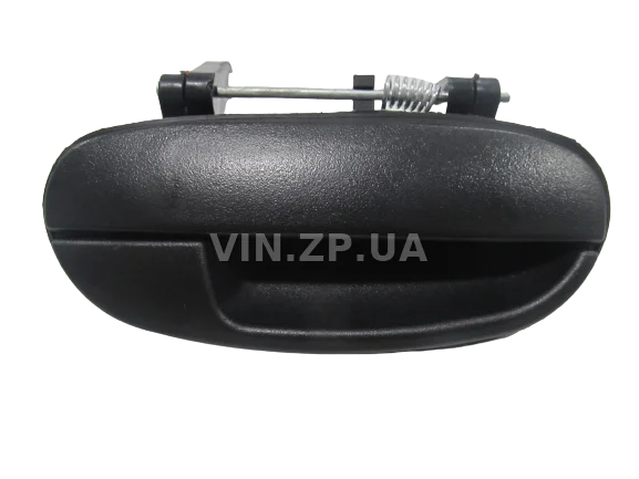 Ручка дверная CRB Ланос, Сенс, наружная задння правая, пластик, OEM 96226330 2