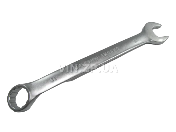 Ключ рожково-накидной CrV 19 мм INTERTOOL 2