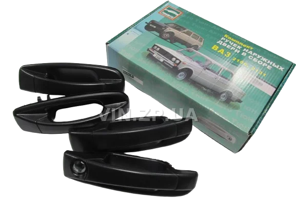 Ручка двери ВАЗ 2101, 2102, 2103, 2106 наружная, Евро, к-кт 4шт ТЮН-АВТО