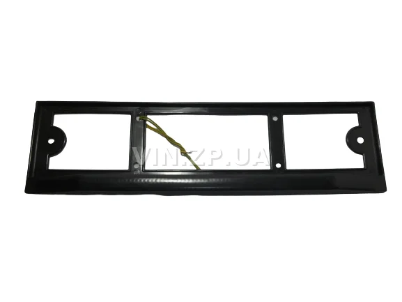 Рамка номера SPEED-MASTER с подсветкой, черная