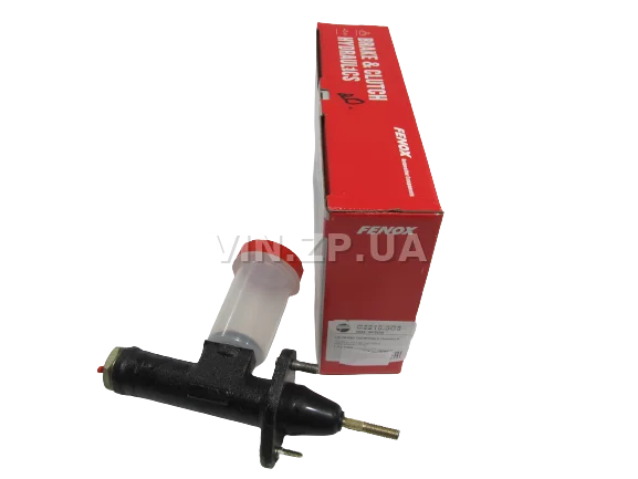 Цилиндр сцепления главный М10 ФЕНОКС
 ГАЗ 3302, 2217, 2705, 3110, 3221, 33027, 4301, после 2001г 2